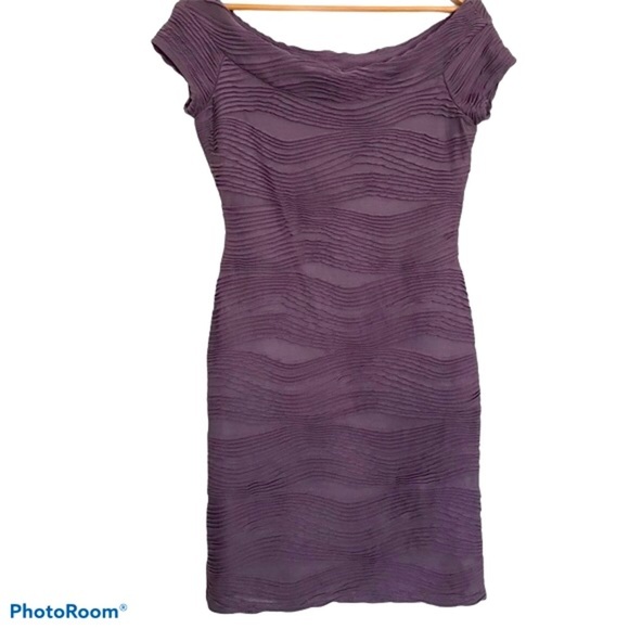 Dynamite mauve purple bodycon sheath dress M - Picture 1 of 6